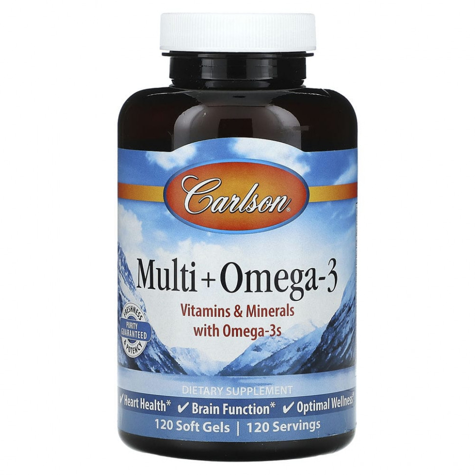   (Iherb) Carlson,   -3, 120      -     , -, 