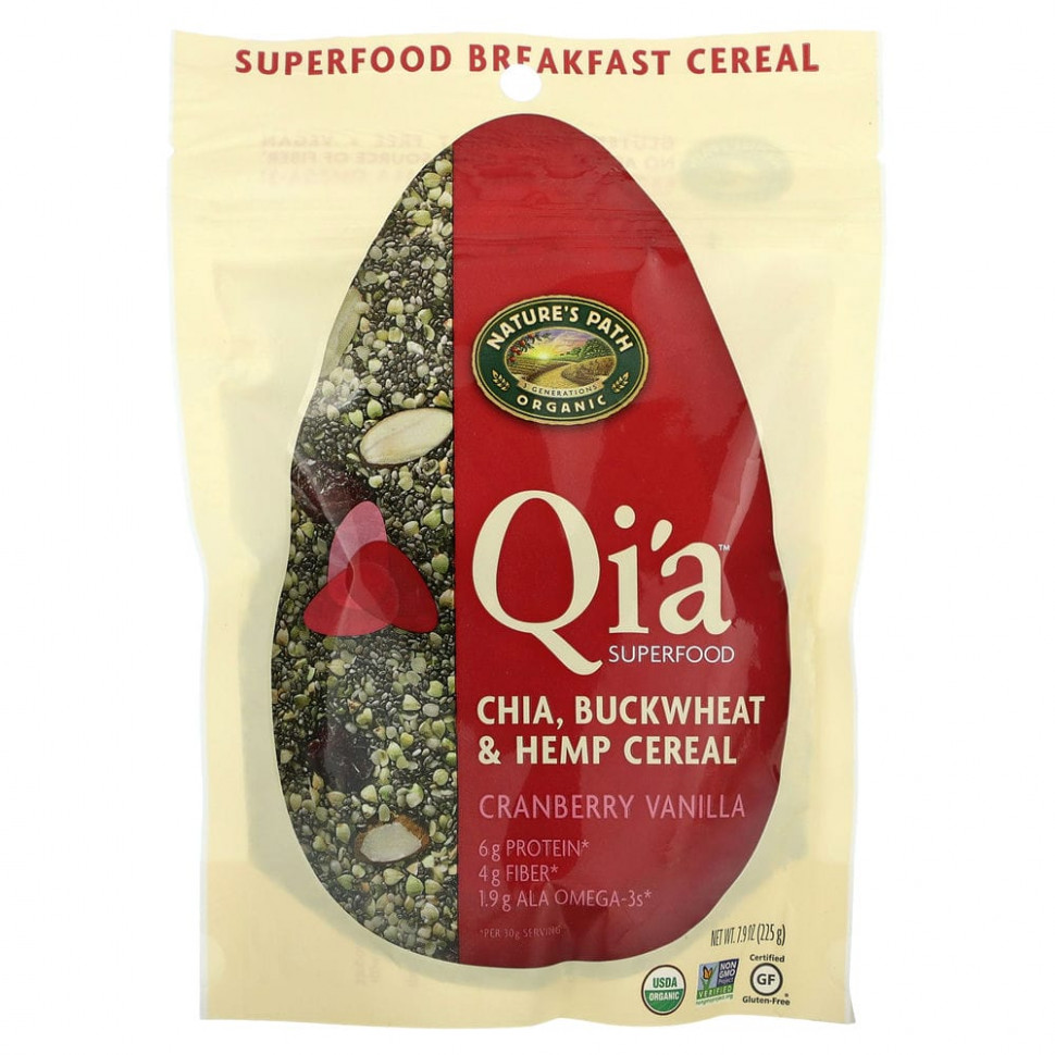   (Iherb) Nature's Path, Qi'a Superfood, ,   ,   , 225  (7,9 )    -     , -, 