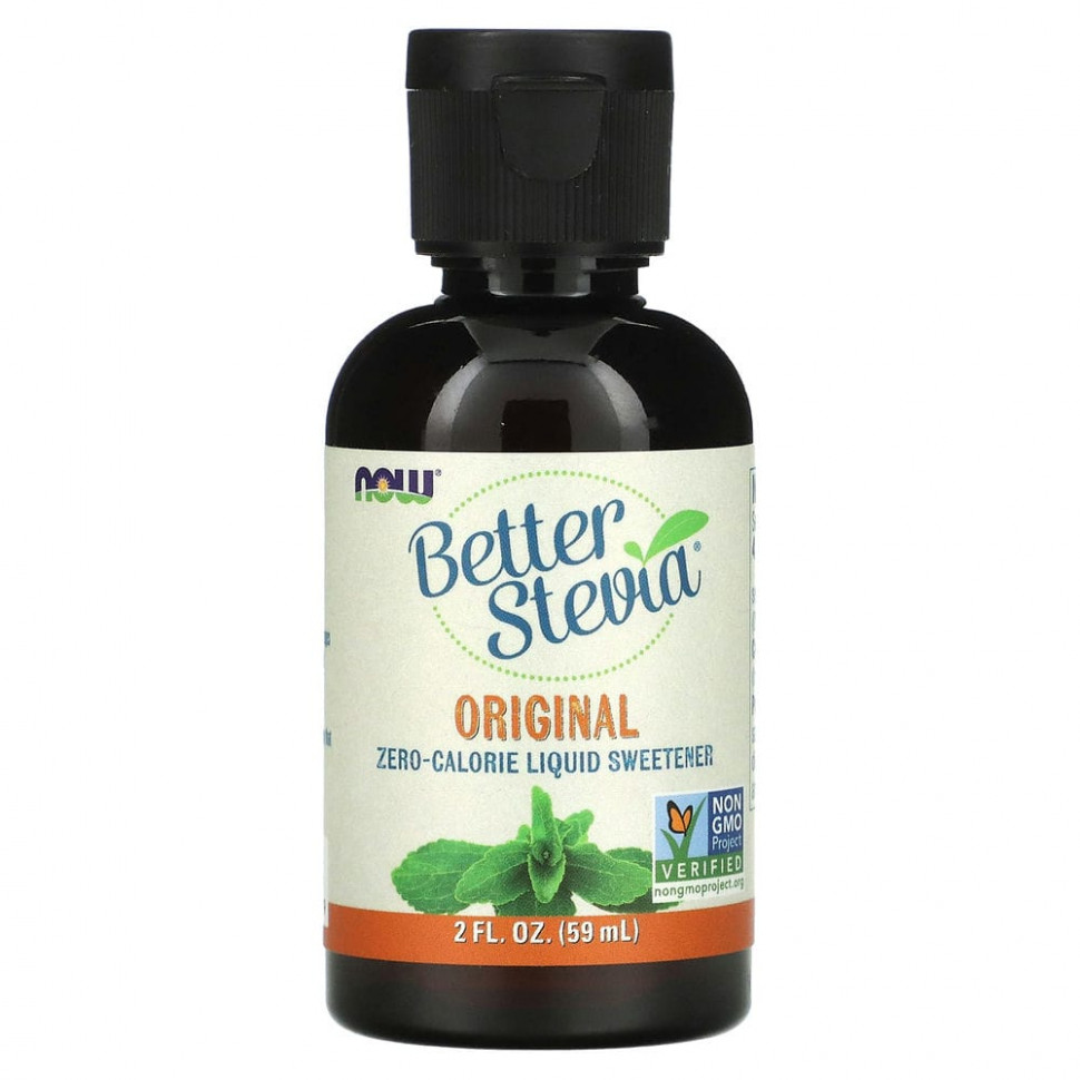���� ������ (Iherb) NOW Foods, Better Stevia, ������������� ������ �������������, ������������, 59 �� (2 ������ �����), ������ �� 1230 ���
