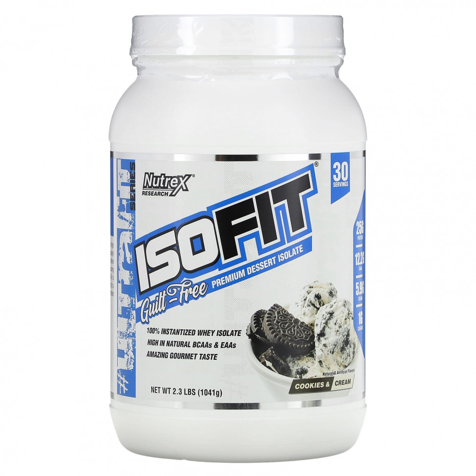 ���� ������ (Iherb) Nutrex Research, Isofit, ��������� ������ ������������ ��������, ������� � ������, 1041 � (2,3 �����), ������ �� 7730 ���