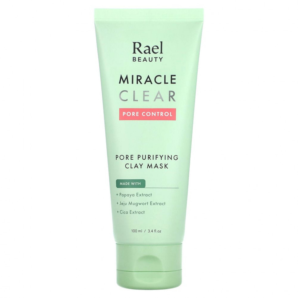   (Iherb) Rael, Inc., Beauty, Miracle Clear Pore Purifying Clay Mask, 100  (3,4 . )    -     , -, 