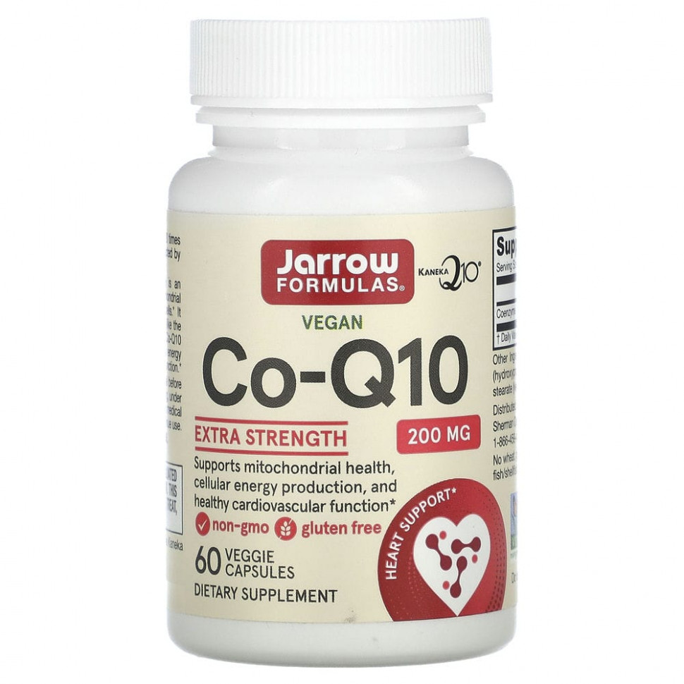 ���� ������ (Iherb) Jarrow Formulas, ������� Q10, 200 ��, 60 �������������� ������, ������ �� 5040 ���