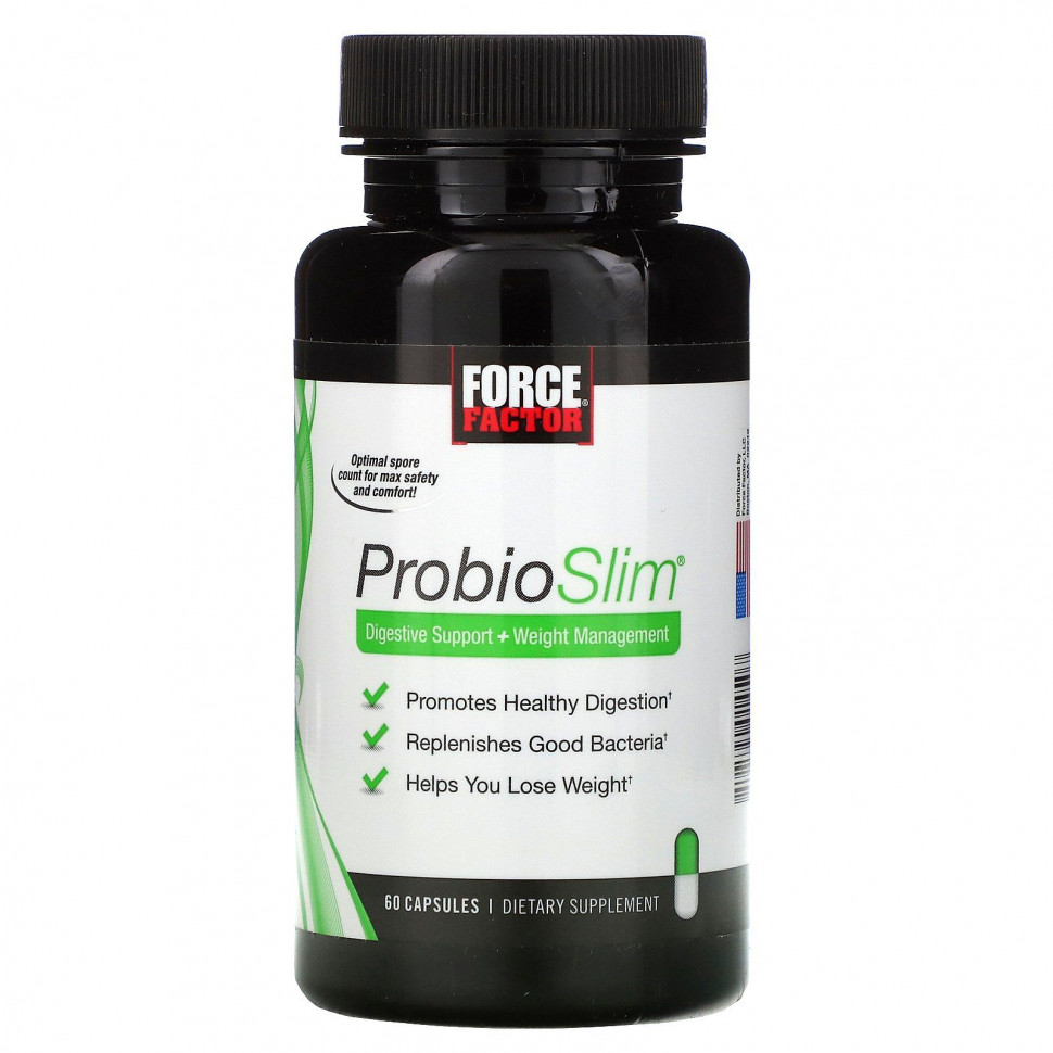   (Iherb) Force Factor, ProbioSlim,       , 60     -     , -, 