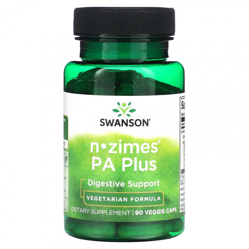 ���� ������ (Iherb) Swanson, N-Zimes PA Plus, 90 �������������� ������, ������ �� 2800 ���
