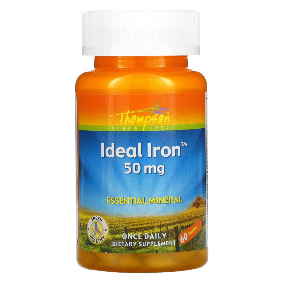 ���� ������ (Iherb) Thompson, ������, 50 ��, 60 ��������, ������ �� 620 ���