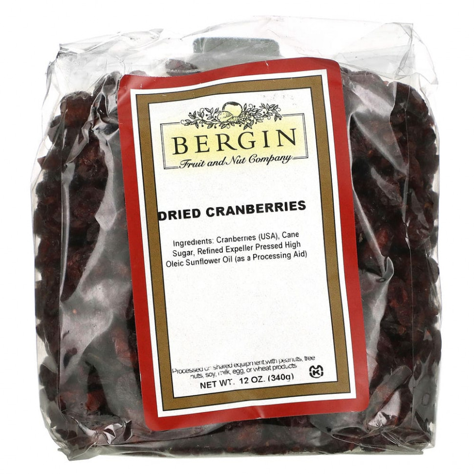 ���� ������ (Iherb) Bergin Fruit and Nut Company, ������� ������, 340 � (12 �����), ������ �� 1950 ���