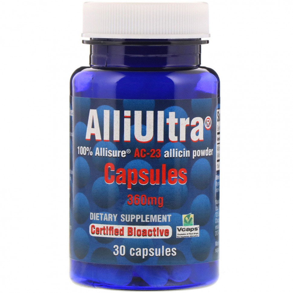 ���� ������ (Iherb) Allimax, AlliUltra, 360 ��, 30 ������, ������ �� 9400 ���