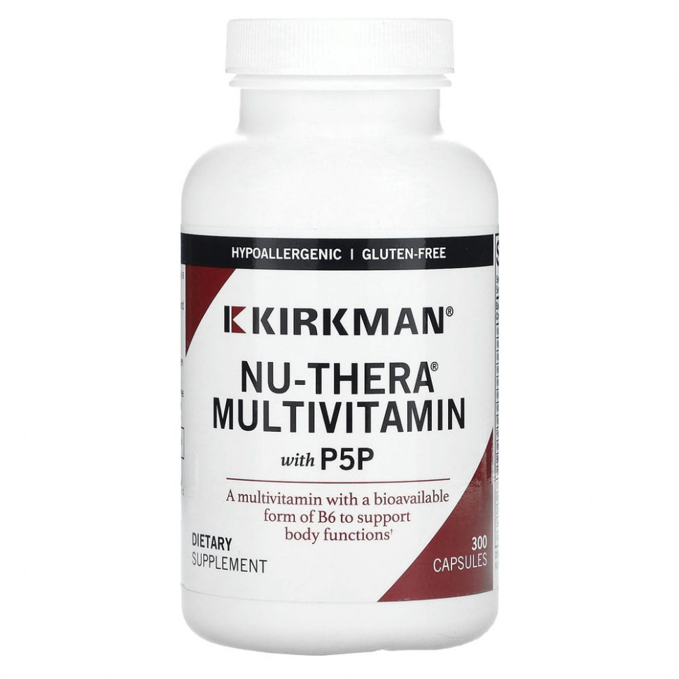   (Iherb) Kirkman Labs, Nu-Thera  P5P, 300     -     , -, 