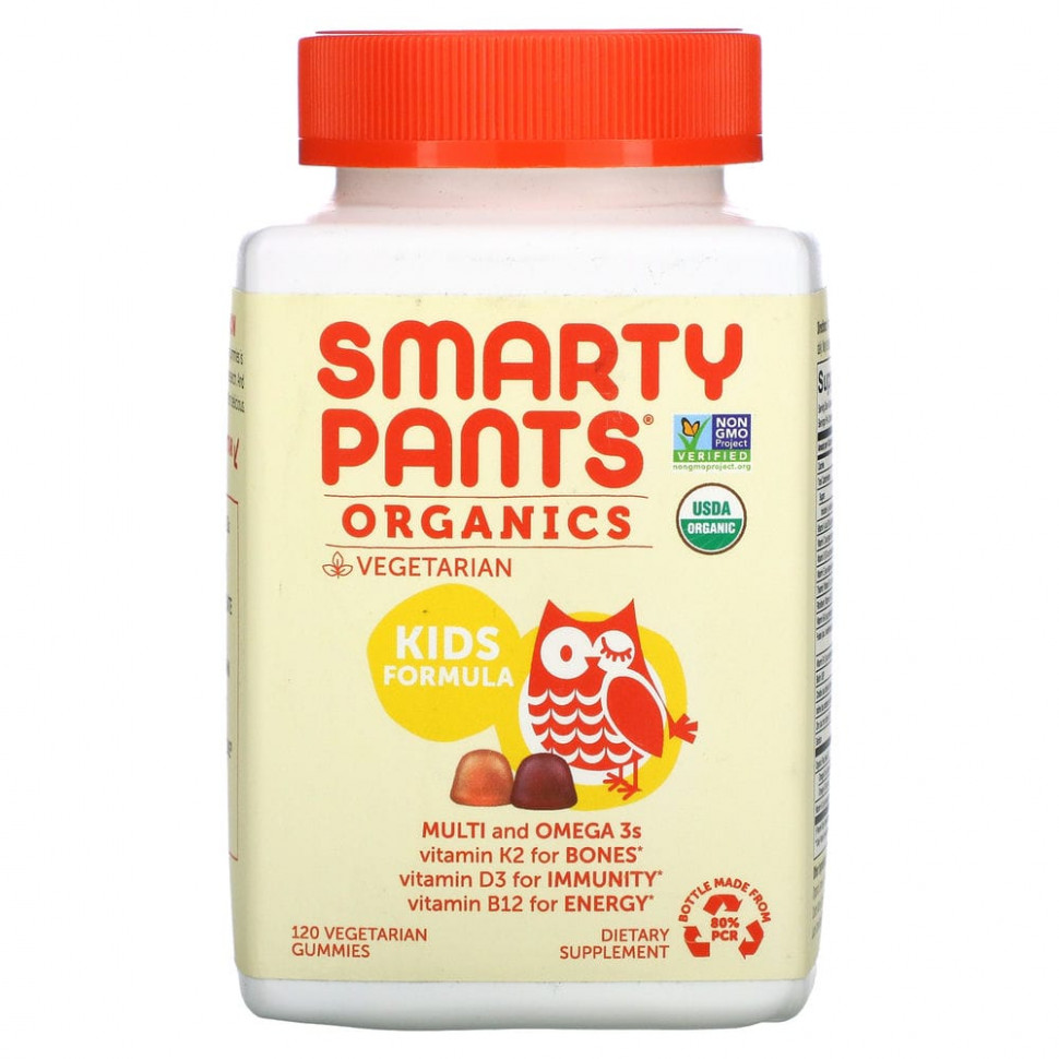   (Iherb) SmartyPants, Organics,   ,    , 120       -     , -, 