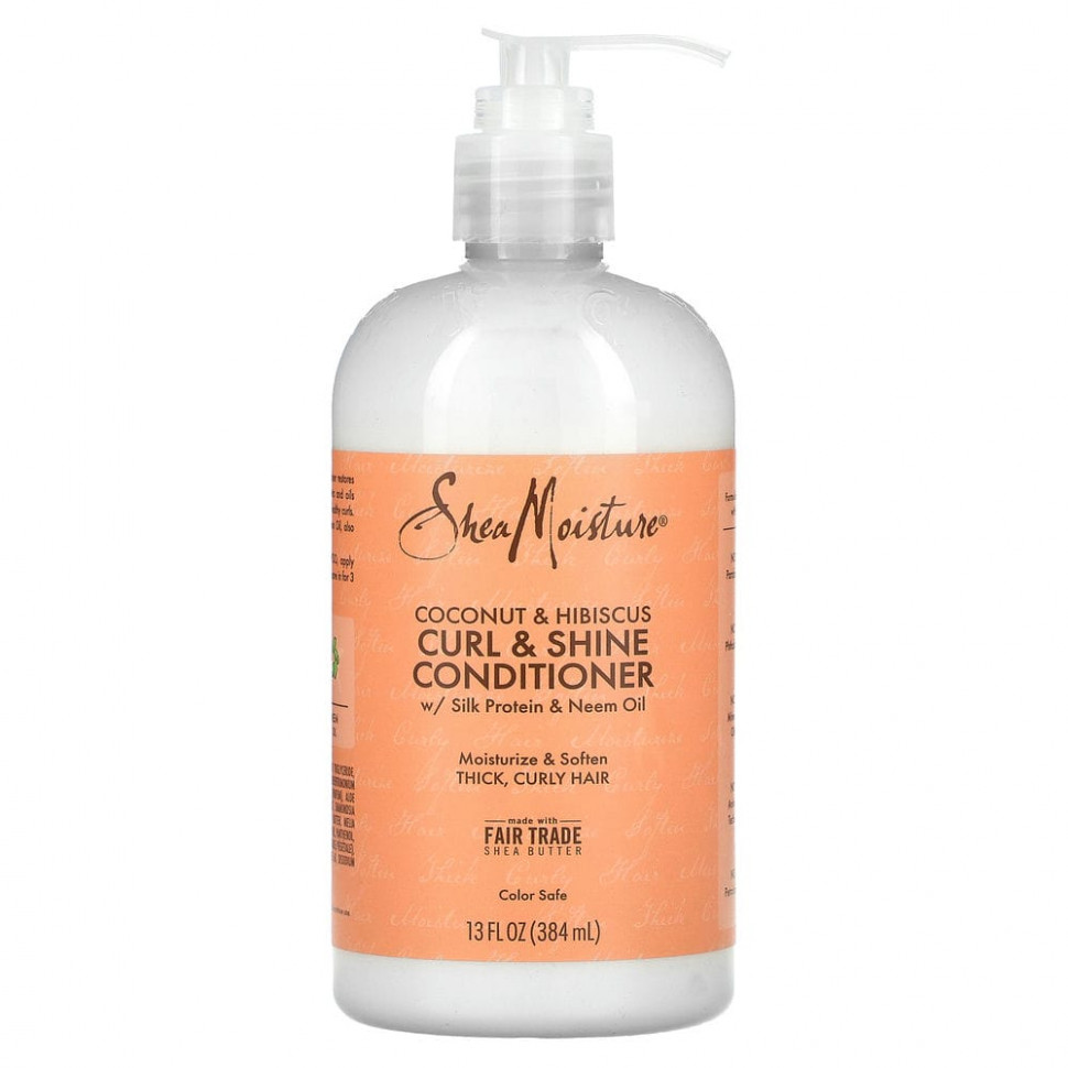 ���� ������ (Iherb) SheaMoisture, ����������� ��� ������� � ������, ����� � ��������, 384 �� (13 ������ �����), ������ �� 2410 ���