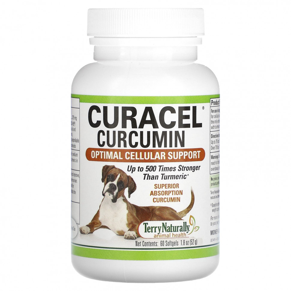 ���� ������ (Iherb) Terry Naturally, Curacel Curcumin, ��� �����, 60 ������ ��������, 52 � (1,8 �����), ������ �� 5090 ���