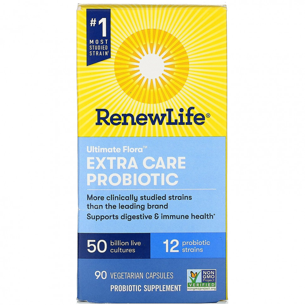   (Iherb) Renew Life, Ultimate Flora,     , 50   , 90  ,   16330 