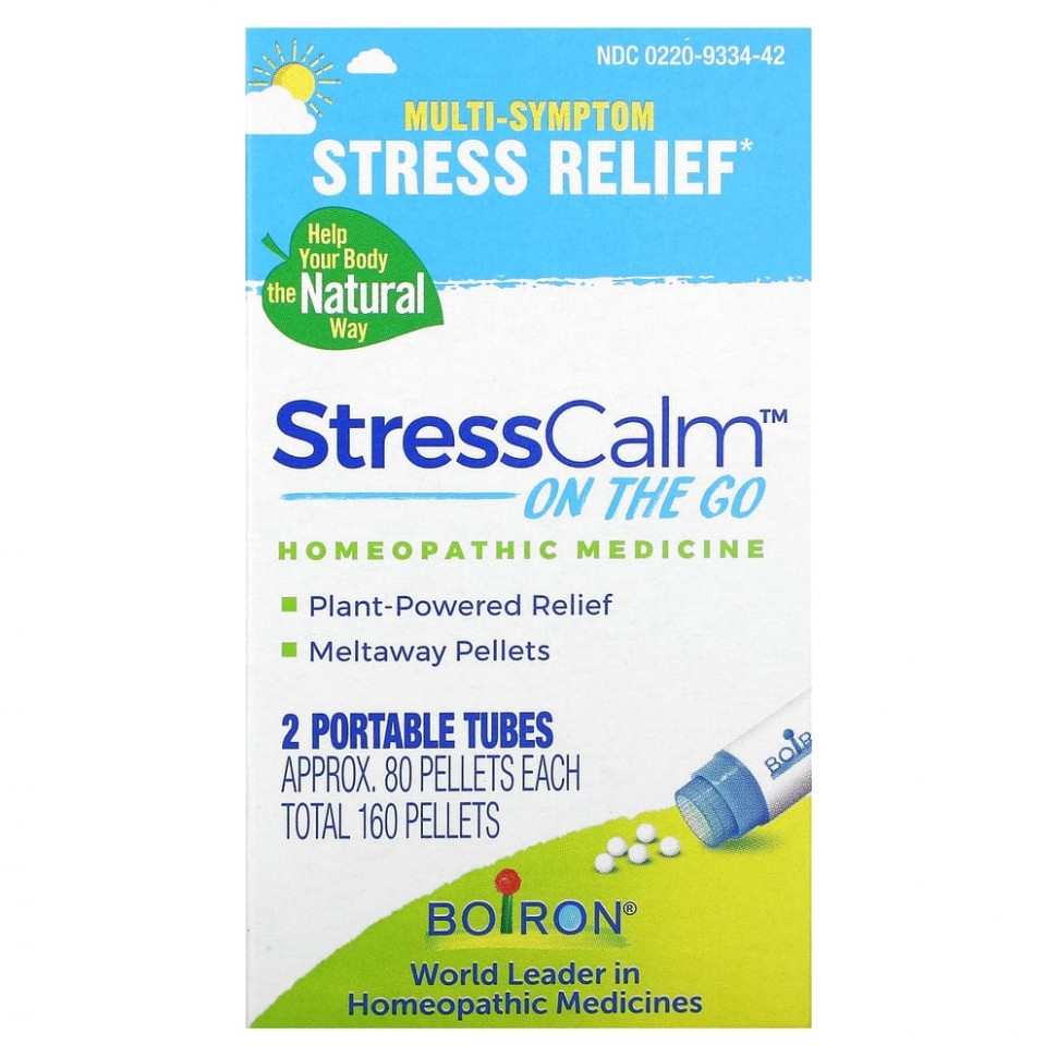   (Iherb) Boiron, StressCalm On The Go, 2  , 80       -     , -, 