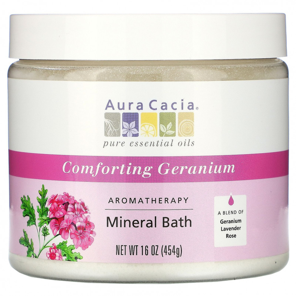 ���� ������ (Iherb) Aura Cacia, �������������������� �������� ��� ����� � ����������, ������������� ������, 16 ����� (454 �), ������ �� 2530 ���