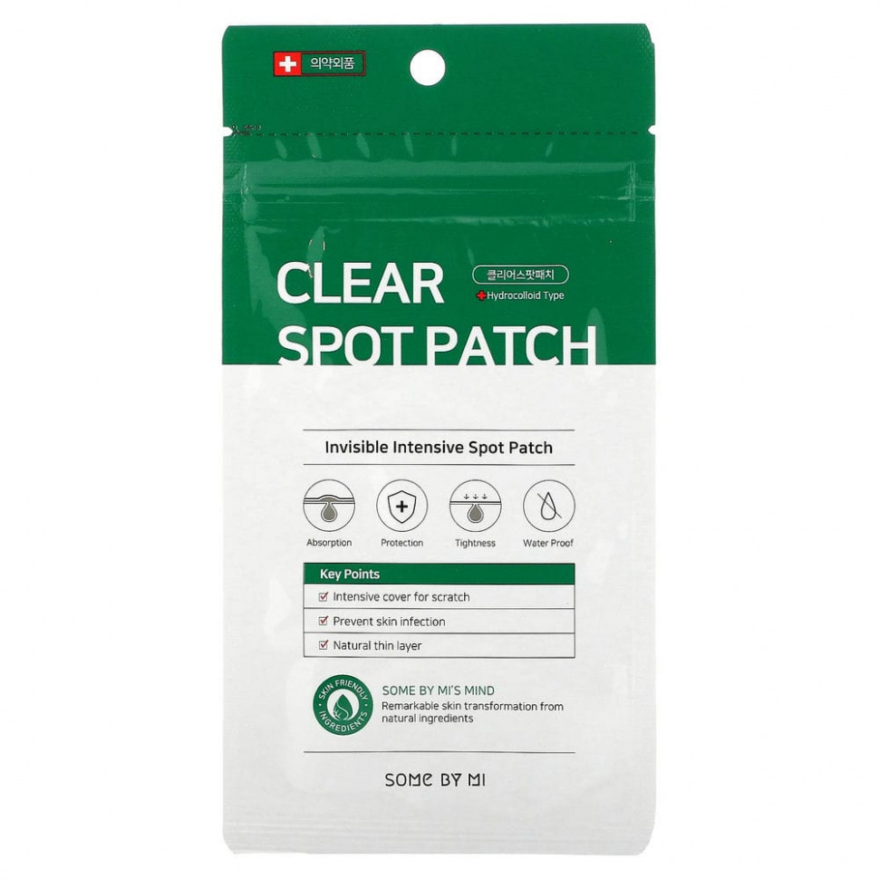   (Iherb) Some By Mi, 30 Days Miracle Clear Spot Patch,   , 18 .    -     , -, 