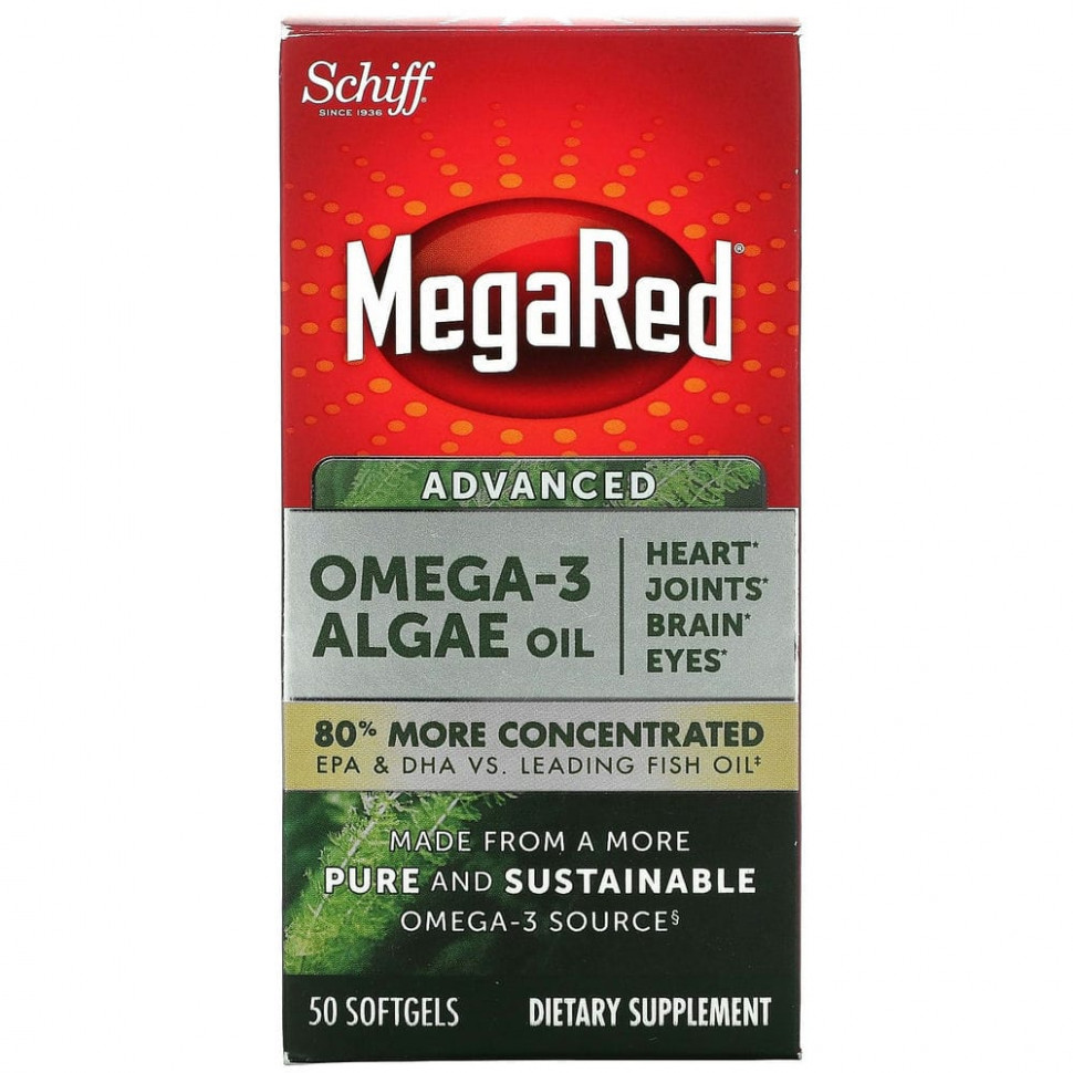   (Iherb) Schiff, MegaRed,      -3, 50      -     , -, 