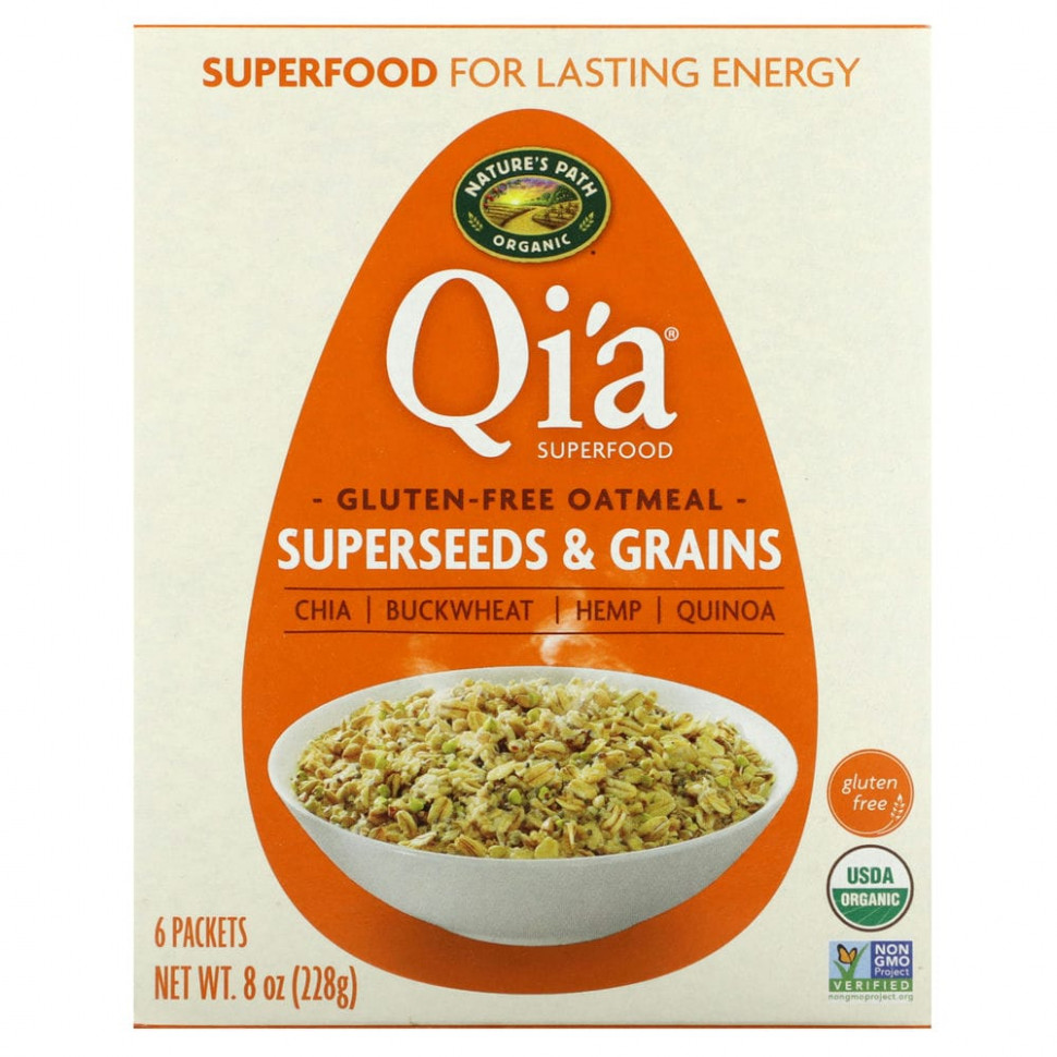   (Iherb) Nature's Path, Qi'a Superfood,   ,   , 6   38     -     , -, 