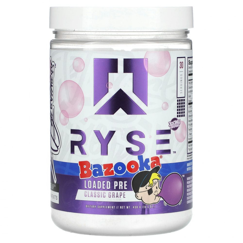   (Iherb) Ryse Supps, Loaded Pre, ,  , 438  (15,5 )    -     , -, 