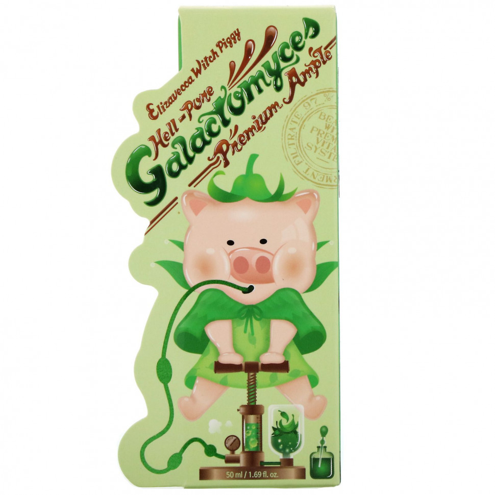 ���� ������ (Iherb) Elizavecca, Witch Piggy, Hell-Pore, ��������� � ��������� ��������������, 50 �� (1,69 ����. �����), ������ �� 2020 ���