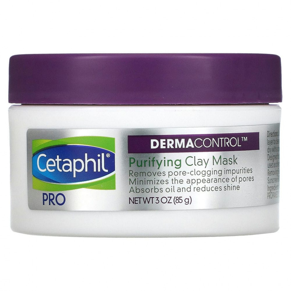 ���� ������ (Iherb) Cetaphil, Pro Derma Control, Purifying Clay Mask, 3 oz (85 g), ������ �� 4360 ���
