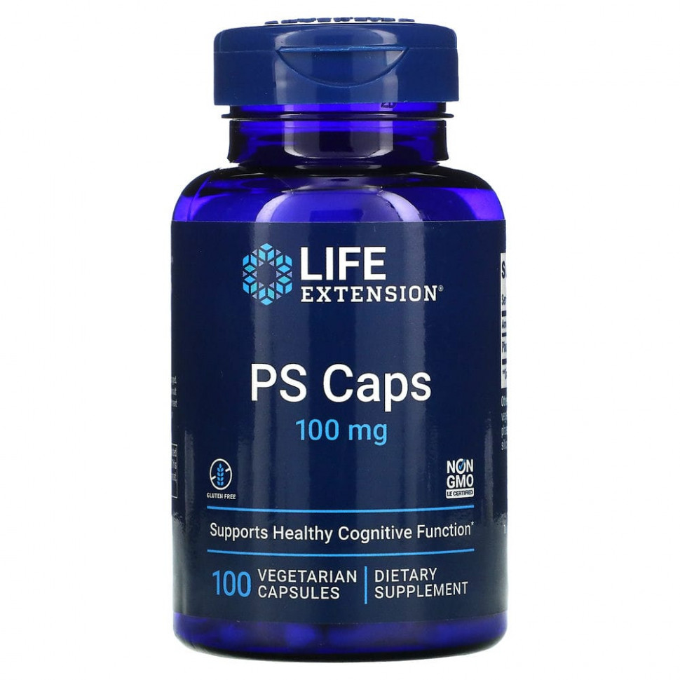 ���� ������ (Iherb) Life Extension, PS � ��������, 100 ��, 100 �������������� ������, ������ �� 4850 ���