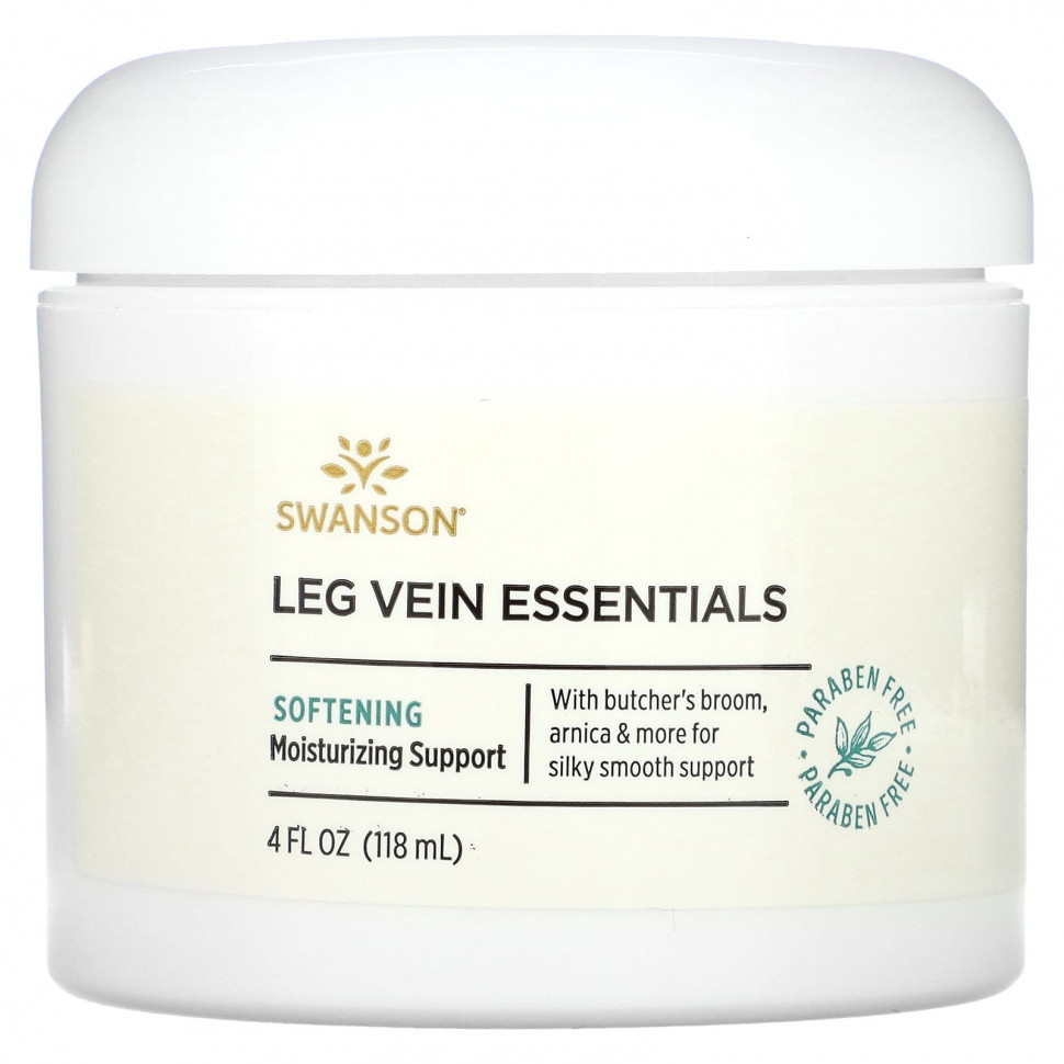 ���� ������ (Iherb) Swanson, Leg Vein Essentials, 118 �� (4 ����. �����), ������ �� 2590 ���