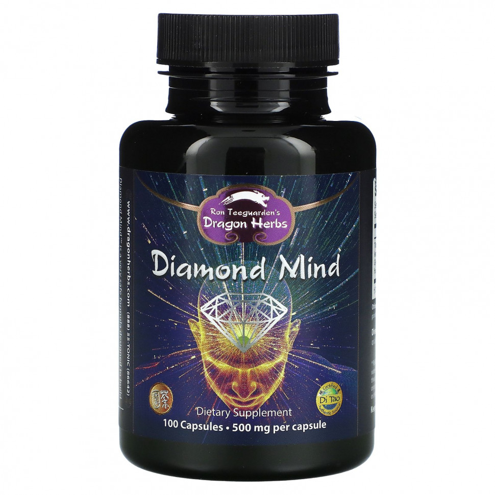   (Iherb) Dragon Herbs, Diamond Mind, 500 , 100      -     , -, 