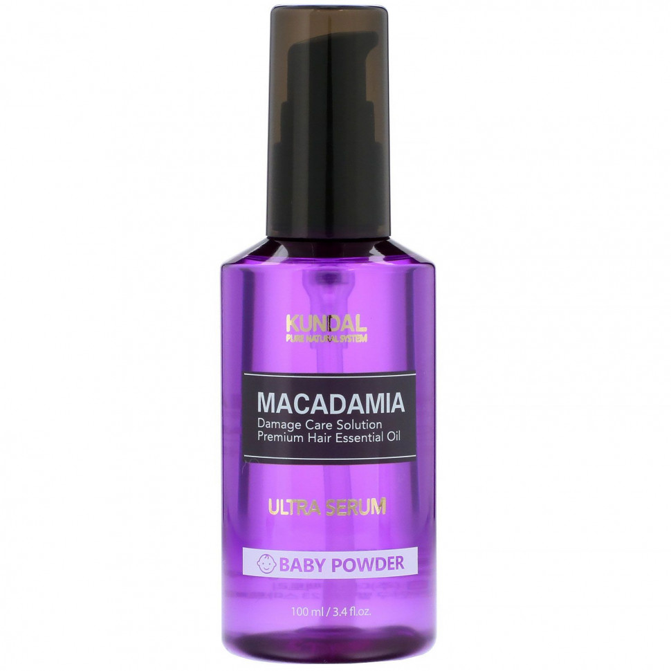���� ������ (Iherb) Kundal, Macadamia, ���������������, ������� ��������, 100 �� (3,4 ����. �����), ������ �� 1970 ���