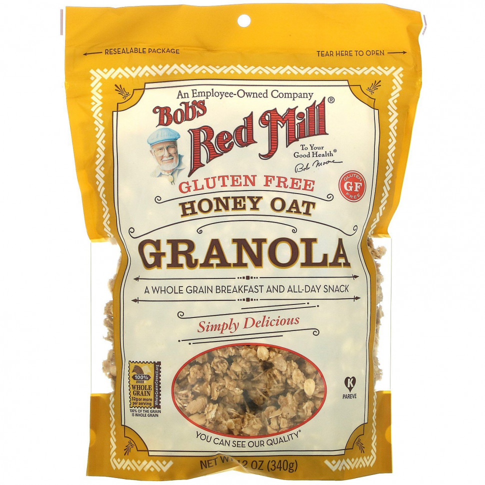 ���� ������ (Iherb) Bob's Red Mill, ����� � ����� � ��������, ��� �������, 340 � (12 �����), ������ �� 1510 ���