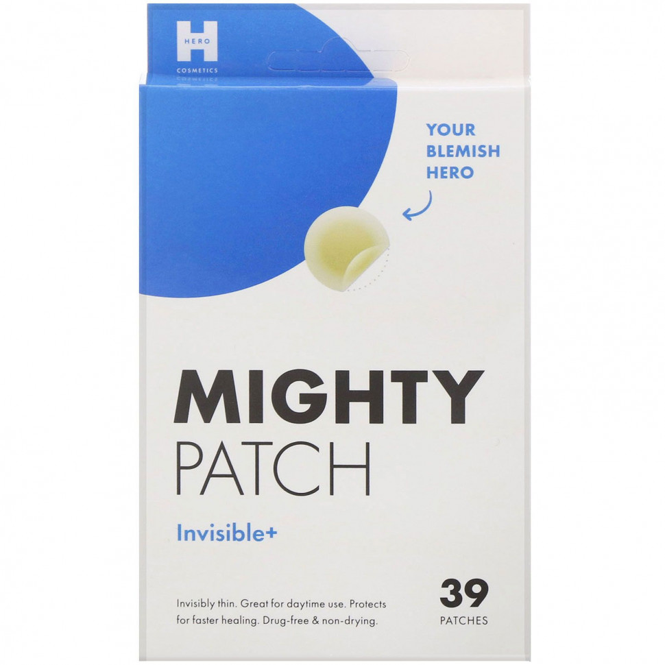   (Iherb) Hero Cosmetics, Mighty Patch, +, 39 .    -     , -, 