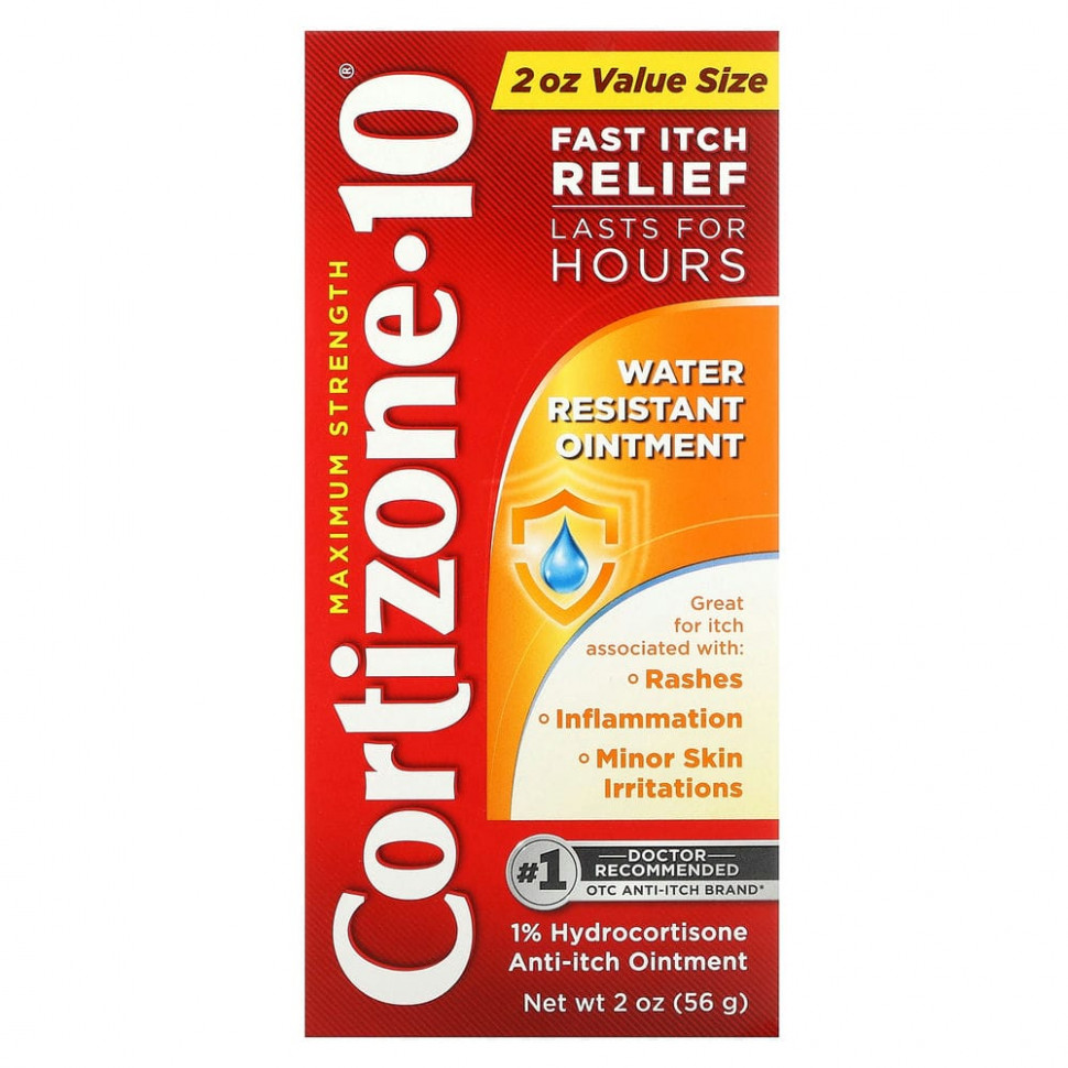 ���� ������ (Iherb) Cortizone 10, ������������ ���� ��������, ����������� ����, 56 � (2 �����), ������ �� 2130 ���
