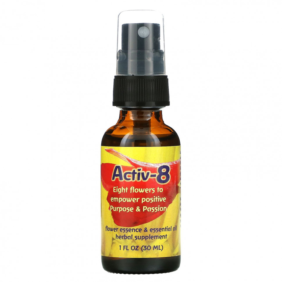 ���� ������ (Iherb) Flower Essence Services, Activ-8, ��������� �������� � ������� �����, 30 ��, ������ �� 2770 ���