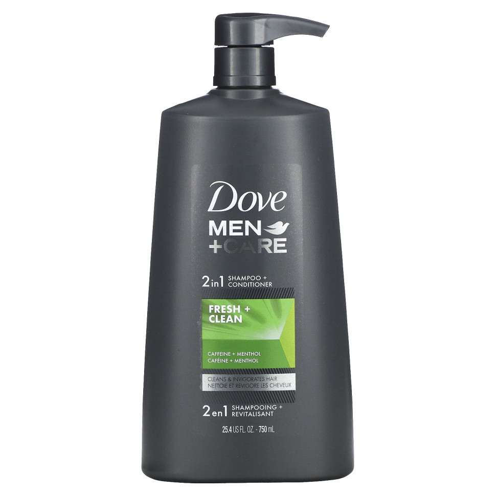 ���� ������ (Iherb) Dove, Men + Care, ������� � ����������� 2 � 1, Fresh & Clean, 750 �� (25,4 ����. �����), ������ �� 3180 ���
