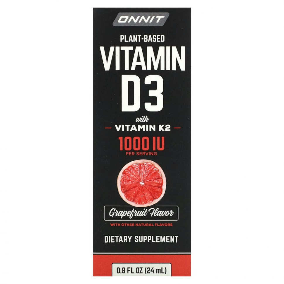   (Iherb) Onnit,  D3      K2, , 1000 , 24  (0,8 . )    -     , -, 