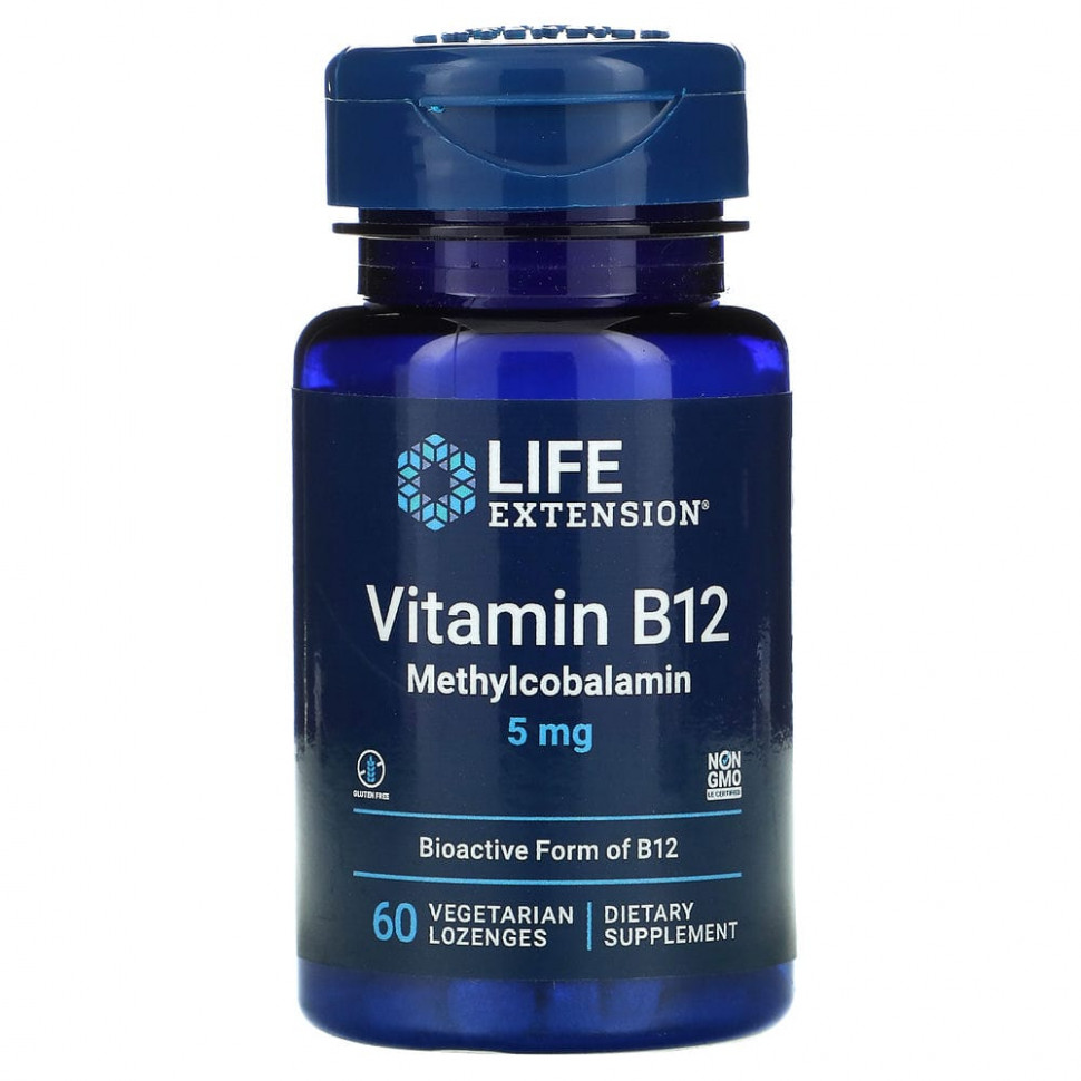   (Iherb) Life Extension,  B12, , 5 , 60      -     , -, 