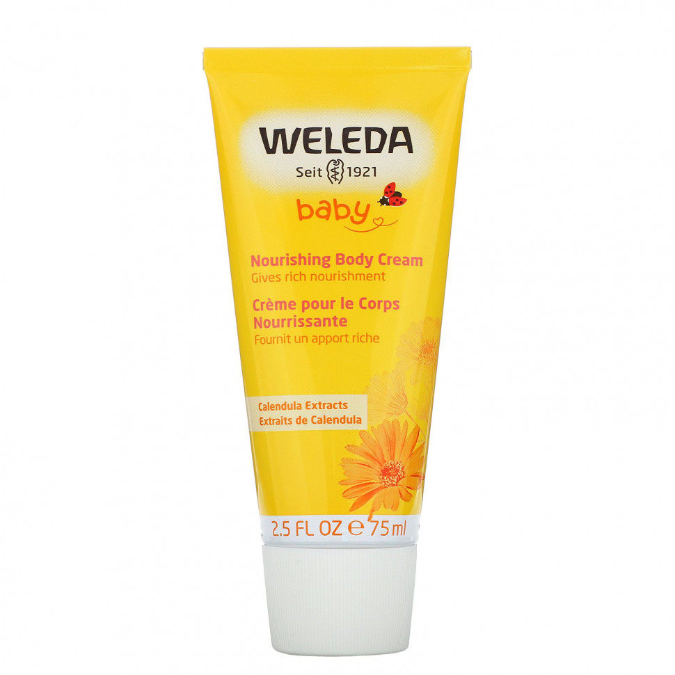 ���� ������ (Iherb) Weleda, Baby, ����������� ������� ���� ��� ����, � ����������� ���������, 75 �� (2,5 ����. �����), ������ �� 2930 ���