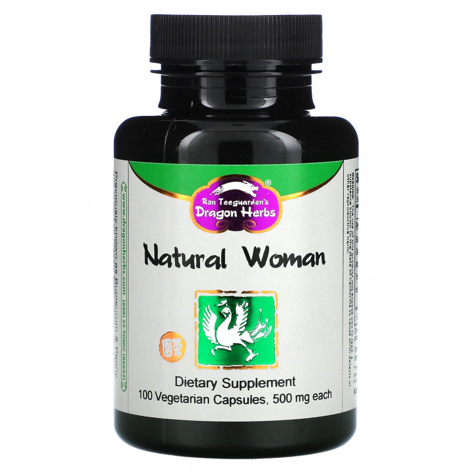 ���� ������ (Iherb) Dragon Herbs, ��������� � ������, �� 500 ��, 100 ������ �� ������������ ������, ������ �� 4510 ���