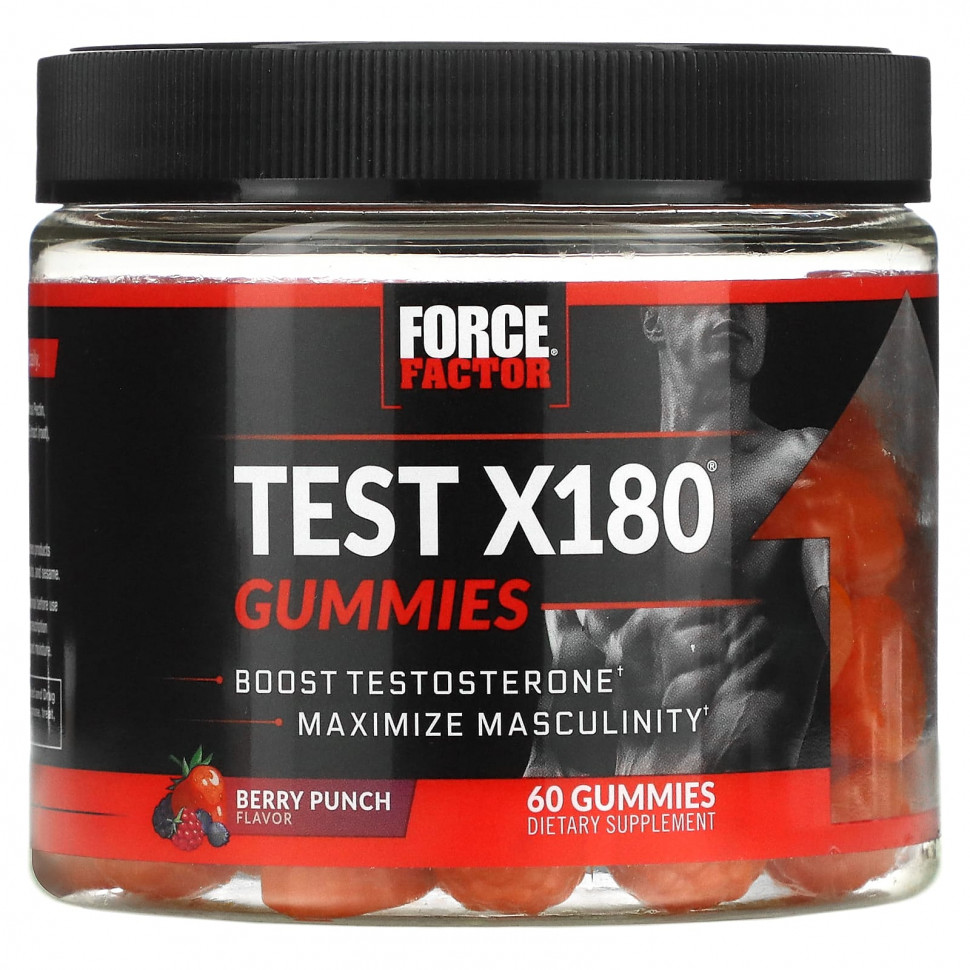   (Iherb) Force Factor, Test X180,   ,  , 60      -     , -, 