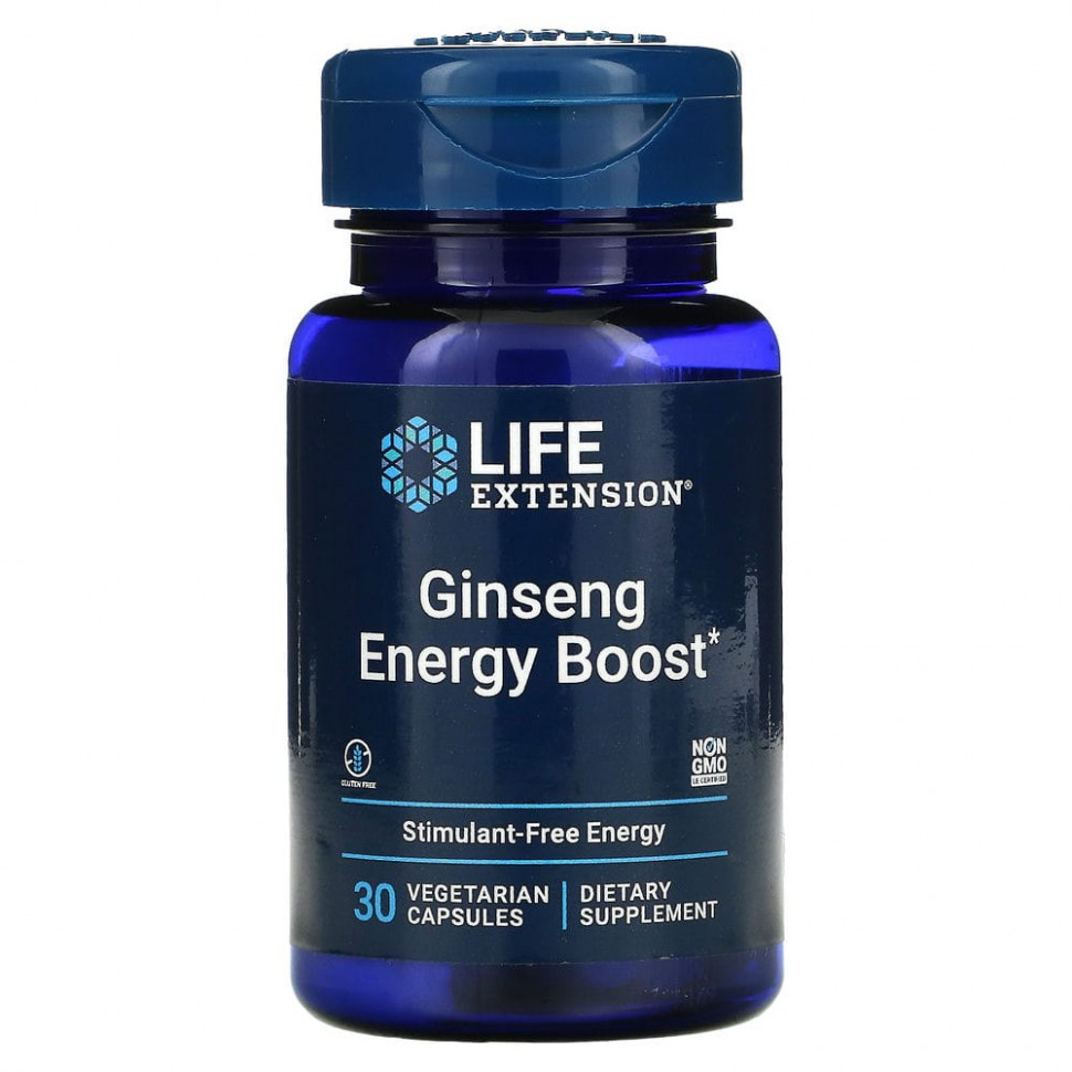   (Iherb) Life Extension, Ginseng Energy Boost,       , 30      -     , -, 