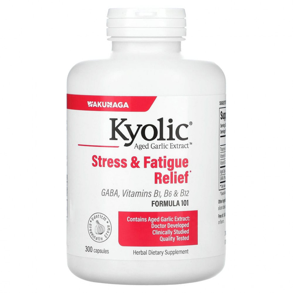���� ������ (Iherb) Kyolic, Aged Garlic Extract, ����������� �������� �������, ������ ������� � ���������, ������� 101, 300 ������, ������ �� 5120 ���