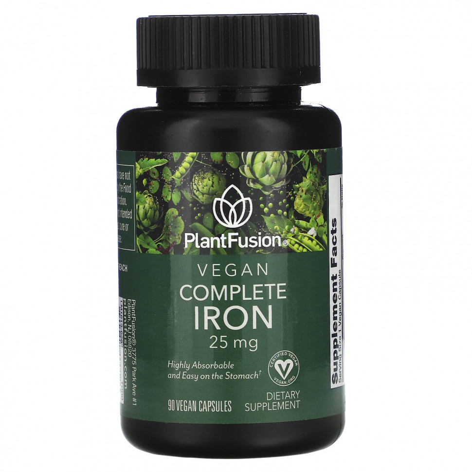 ���� ������ (Iherb) PlantFusion, ��������� ����������� ������� � �������, 25 ��, 90 ��������� ������, ������ �� 2420 ���