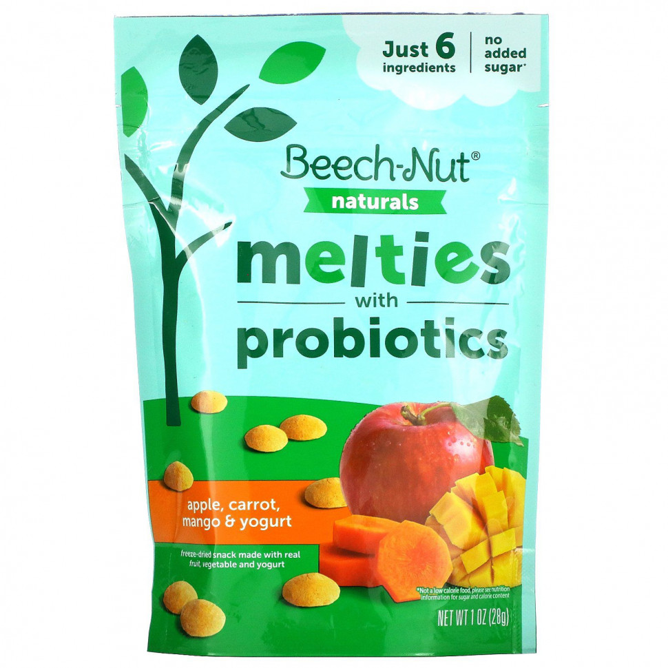 ���� ������ (Iherb) Beech-Nut, Naturals, ������� � ������������, ���� 3, ������, �������, ����� � ������, 28 � (1 �����), ������ �� 960 ���