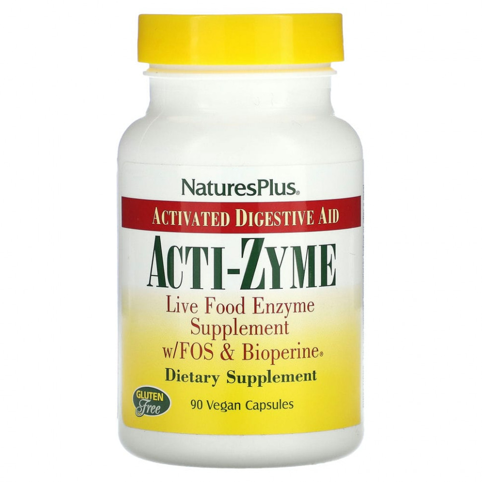   (Iherb) NaturesPlus, Acti-Zyme,    , 90      -     , -, 