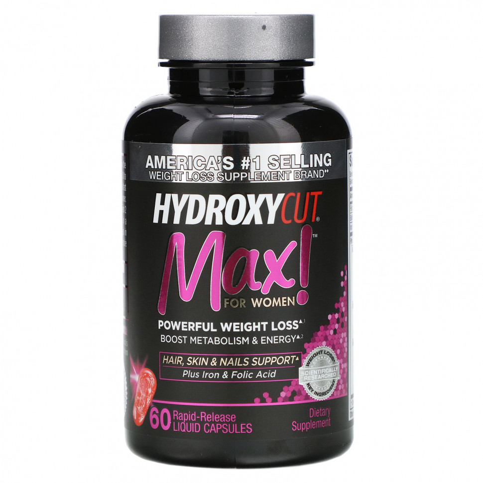   (Iherb) Hydroxycut, Max!  , 60        -     , -, 