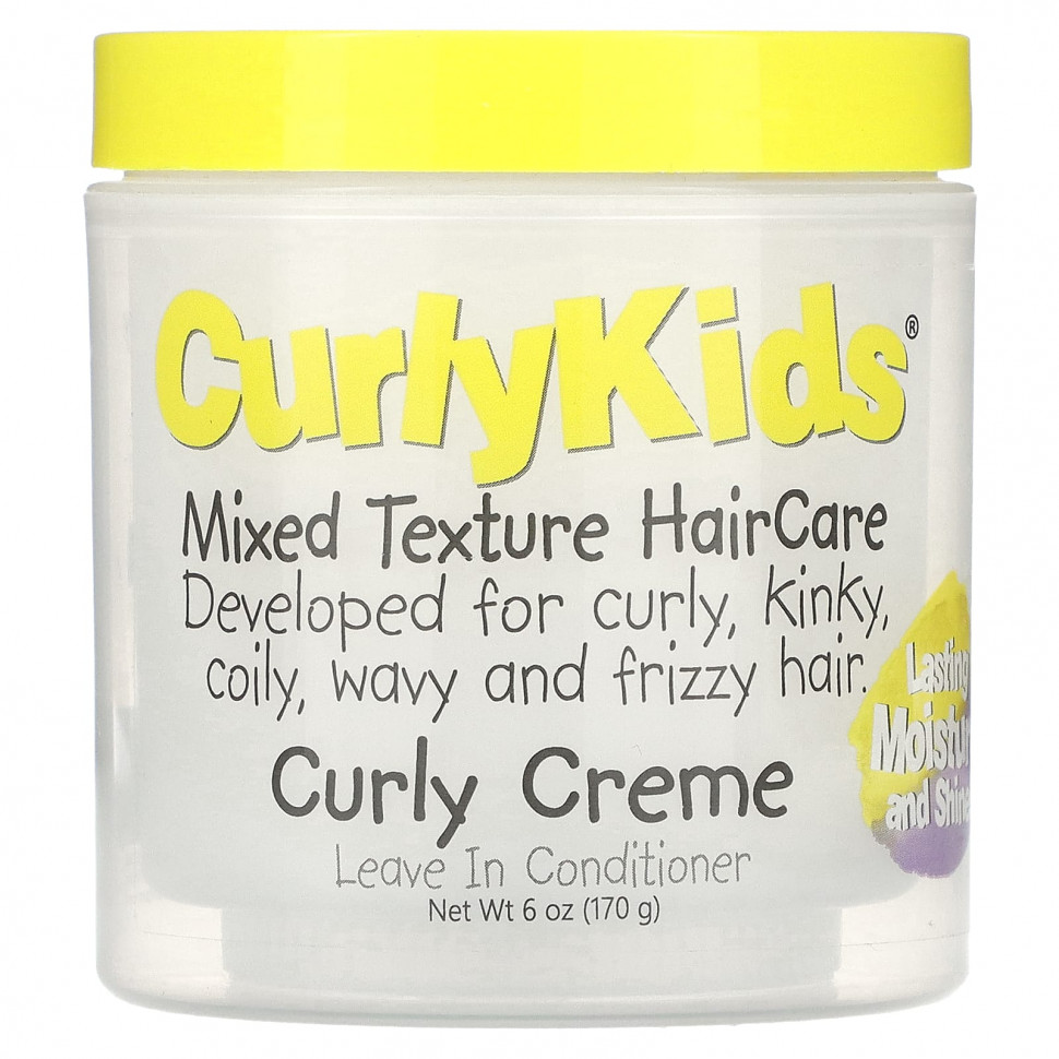 ���� ������ (Iherb) CurlyKids, Curly Creme, ����������� �����������, 170 � (6 �����), ������ �� 1130 ���