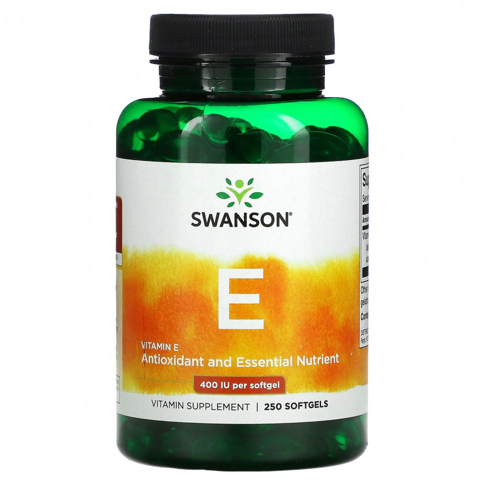 ���� ������ (Iherb) Swanson, ������� E, 400 ��, 250 ������ ��������, ������ �� 4710 ���
