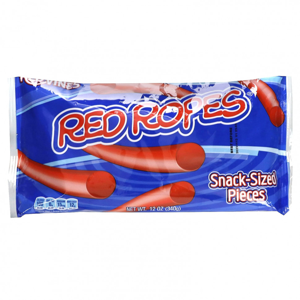 ���� ������ (Iherb) Red Vines, Red Ropes, ��� ������, 340 � (12 �����), ������ �� 1080 ���