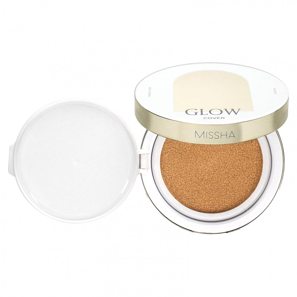 ���� ������ (Iherb) Missha, Glow Cushion, � 25, ��������, 14 � (0,49 �����), ������ �� 2770 ���