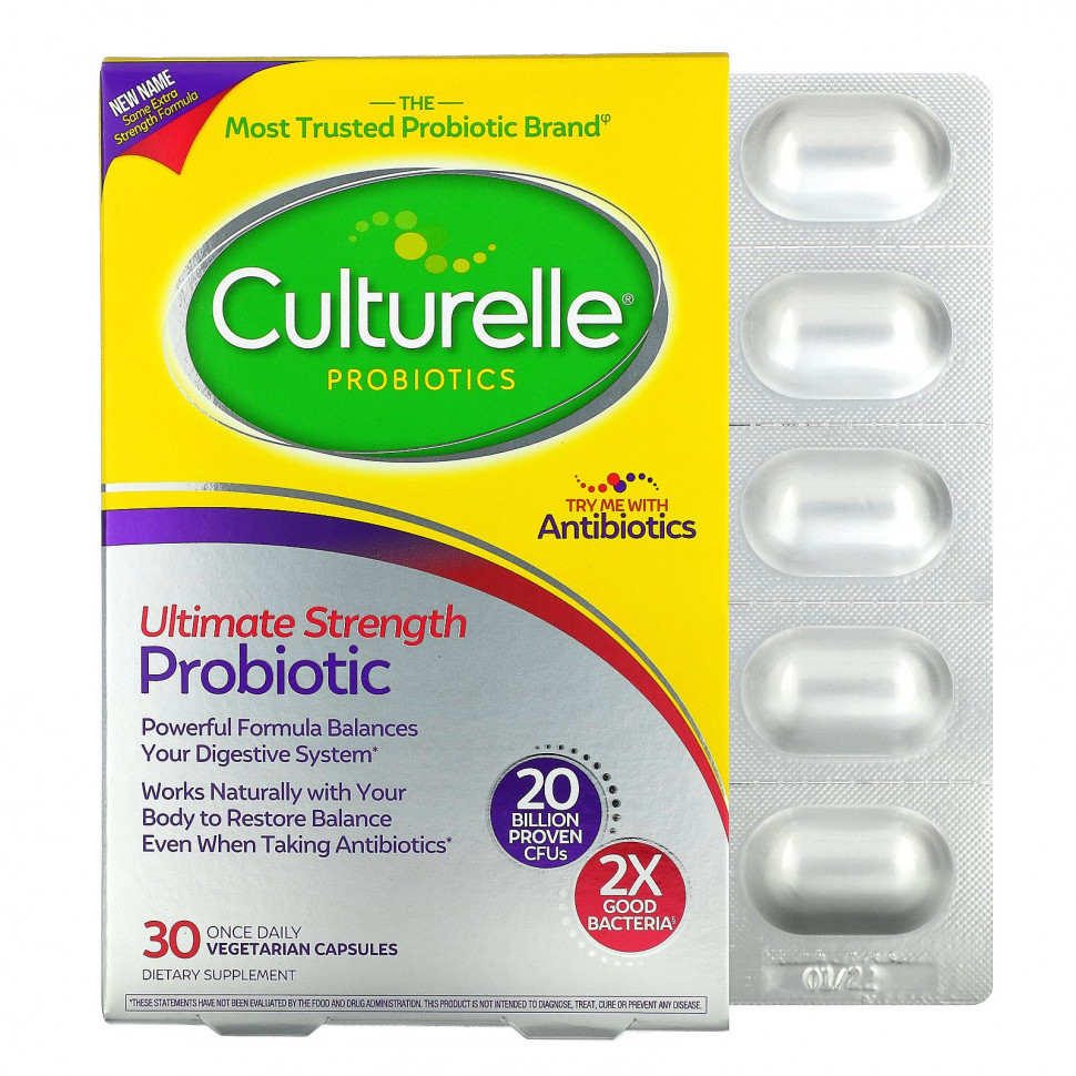 ���� ������ (Iherb) Culturelle, ��������� ������������ �������������, 20 ���� ���, 30 �������������� ������, ������ �� 6990 ���