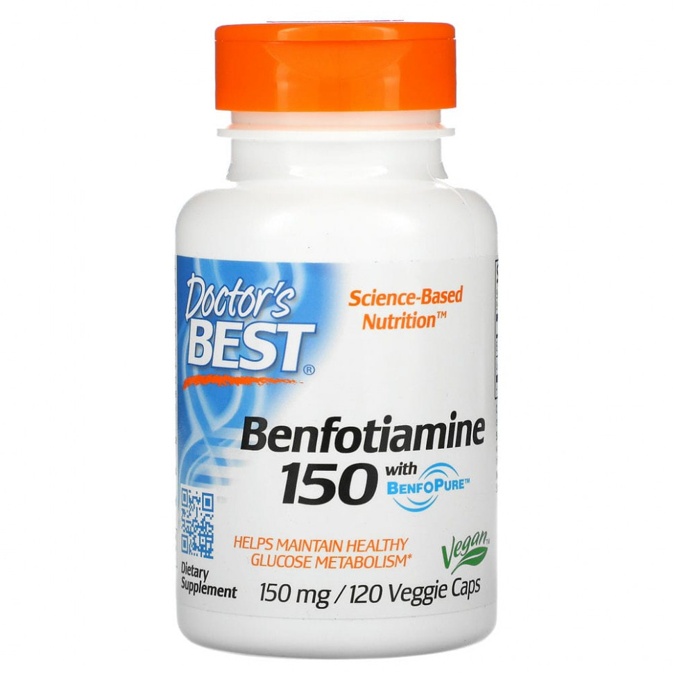���� ������ (Iherb) Doctor's Best, ����������� 150, � BenfoPure, 150 ��, 120 �������������� ������, ������ �� 3880 ���